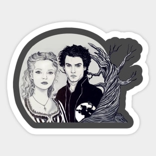 Katrina & Ichabod Sticker